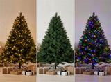 Christabelle 2.3m 7.5ft Grand Sierra Christmas Tree Pre Lit Multi Function LED Memory Wire Arti 112_WFLGS75