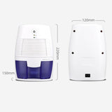 Air Dehumidifier, Premium Dehumidifier and purifier,250ml Capacity Quiet Mini Air Dryer, for Bedroom V1369-AZ3-W-01564