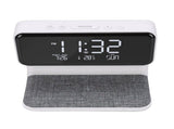 3 in 1 Wireless Charging Digital Alarm Clock with Night Light 15W Fast Wireless Charger Date V1294-YM0901-3119250088611