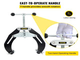 Pipe Clamp, 2 to 6 in, High Strength Ultra Clamp Quick Acting Screws, Steel Pipe Alignment Tool V952-HJDGQYCBDD2-6SEUMV0