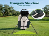 Everfit Golf Stand Bag Lightweight Carry Bag Dual Strap Club Divider GOLF-B-BAG-STAND-B-GN
