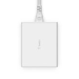 Belkin BoostCharge Pro 4-Port GaN Charger 108W Desktop Charger - White V578-WCH010AUWH