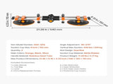 Seamless Setter, 2 Packs Granite Setter with 6 in Vacuum Suction Cups, Joiner for V952-DJDJFGDQ9027VNH2Y001V0
