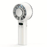 White Hurricane Ice-Bag High-Speed Fan100-Speed Adjustable, Second-Level Cooling, Lightweight and V1232-SCFS002