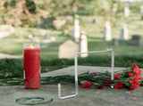 4-Pack Adjustable Stainless Steel Headstone Wreath Hangers for Cemetery Tombstone Flower Wreath V1369-AZ3-W-17165