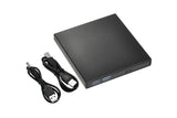 USB 2.0 Slim Protable External CD-RW Drive Writer Player for Laptop Notebook PC Desktop Computer V1263-JX-6363-1