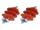 2 PCS 15KV Electric Lightning Arrester Power Grid High Voltage Lightning Arresters Garden V1294-YM0718-3111220238011
