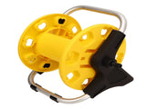 G1/2 Garden Hose Reel Yellow Gardening Waterpipe Cart Holds 20m Hose Car Washer Tool for Yard Lawn V1294-YM0706-3111230219011
