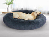 PaWz Pet Bed Cat Dog Donut Nest Calming XXXL Dark Grey XXX-Large JC1058-XXXL-BL_NZ
