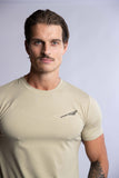 HARD HITTERS SLIM FIT COTTON TEE SAGE X-LARGE V697-SLIM-FIT-COTTON-TEE-SAGE-X-LARGE