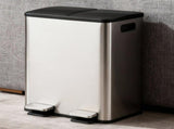 Toque 60L Pedal Bin Kitchen Waste Can Recycling Dustbin KT1028-AU