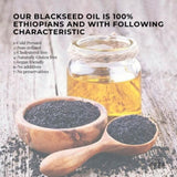 100ml Pure Black Seed Oil - 100% Ethiopian Nigella Sativa Cumin Cold Pressed V238-SUPDZ-31783277625424