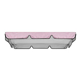 3 Seater Patio Swing Canopy And Cushion Cover Set, Waterproof Dustproof Outdoor Furniture Protector, V1369-AZ3-W-15190
