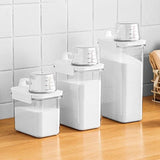 Washing Powder Storage Box with Lid and Measuring Cup, 2300 ml V1237-ZY-818-250
