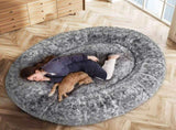 TheNapBed Memory Foam Pet Bed Grey Charcoal PT1220-CH