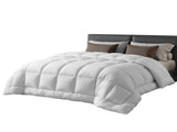Giselle Bedding Wool Quilt 800GSM Extra Thick King Winter Doona Baffle Box Construction 100% Wool QUILT-WOOL-800-K