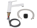 Kitchen Faucet with Pull Down Sprayer Copper 360 Degree Rotation Leakage Proof Single Handle V1294-YM0901-3112230060211