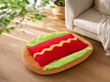 Large Dog Bed Shaped Crate Pad Cotton Soft Rest, Cat Beds For Indoor Cats Small Kitten Plush Cozy V1192-AZ-W-35128