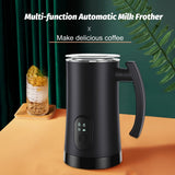 Detachable Milk Frother1.84oz/350ml Electric Milk Frother and Steamer with Touch Control 400W 4 in V1294-YM0901-H47423US