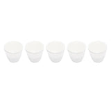 5PCS Self Watering Plant Pots PP PET Decorative Small Flower Pot Planter with Clear Base Cotton Rope V1294-YM0901-3111240306511