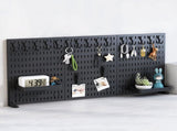 CARLA HOME Desk Pegboard Organizer Kit with Hooks, Tray & Mount Ideal for Office, Gaming Setup & LSB-36278