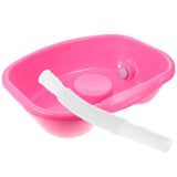 Large Hair Washing Basin for Bedridden Patients - Portable Bedside Shampoo Bowl for Comfortable Hair V1366-AZ2-W-13135