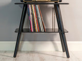 Crosley Voyager Bluetooth Portable Turntable Crosley Turntable Stand Bundle - Dune V398-CRIW8017BST-DU4