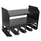 Power Tool Organizer 4 Slots Iron Structure Multifunctional Compact Drill Holder Wall Mount for V1294-YM0901-3117230325912