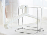 Clothes Hanger Holder Steel Hanger Storage Rack Sturdy Hanger Stacker for Bedroom Balcony V1294-YM0716-3117220135011