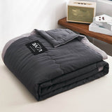 Cooling Comforters King Size, Grey Cooling Blanket for Hot Sleepers, Double-Sided Cool Tech King V1370-AZ4-13011