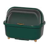 Dish Drying Box Multifunctional Space Saving Dish Drainer with Lid Cover for Kitchen Accessories V1294-YM0706-3118230174013