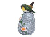 Double Sparrow Welcome Sculpture Cute Simulation Resin Ornament for Outdoor Home Garden Yard V1294-YM0718-3111210479511