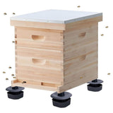 3 Sets/12Pcs Beehive Stands- Sturdy Beehive Feet Stands- Beehive Base Beekeeping Hive Support Tools V1366-AZ2-W-15745