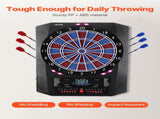 Electronic Board, 336mm Targetboard with 45 Games & 474 Variations for Up to 8 Players, 6 V952-DZFBB135INCHUY3BZ001V9