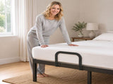 2 Pack Non-Slip Mattress Grippers for Metal Bed Frame, Heavy Duty Mattress Gaskets, Adjustable V1369-AZ3-W-15298
