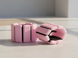 2-Piece Ankle & Wrist Weights 2kg Pair Adjustable Workout Bangles V63-952781