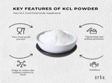 Orku 5Kg Potassium Chloride Powder Tub - Food Grade E508 Salt Substitute V238-SUPDZ-30737609457744