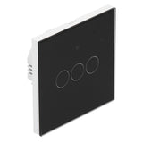 For Tuya Zigbee Light Switch 3Gang EU Remote Control Touch Switch 100240V 50HZ/60HZ V1294-YM0901-3113210139112