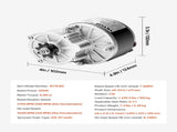 250W Electric Powerful DC Motor Kit - 24V 2700rpm Brushed Motor with Upgraded Speed Controller, V952-ZLWSDJTJ250W1R9B9V9