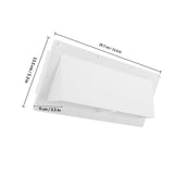2-Pack Stove Vent Cover in White Plastic for Use and Improved Air Freshness V1192-AZ-W-21296