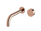 2020 shower Bath Burnished rose gold Gold Progressive Brass wall mixer tap faucet V549-000011