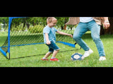 Kids Soccer Goal for Backyard Set - Toddler Soccer Nets Training Equipment, Soccer Ball, Pop Up V1370-AZ4-06438