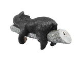 Black Bear Figurine Resin Funny Cute Exquisite Animal Art Statue for Garden Yard Decoration V1294-YM0706-3111230195111