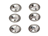 6Pcs set Color Stainless Steel Bowl Heat Insulation Salad Noodles Bowl for Home Kitchen V1294-YM0901-3118210200412