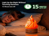Bring the cozy, flickering charm of a realistic flame to any space with this portable LED flame V1341-ZY-DSX567RE-RED-3PCS