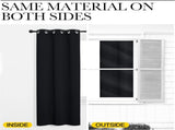 2 Pack Blackout Curtains for Bedroom, Thermal Insulated Grommet Drapes for Light Blocking, Noise V1189-LC-AMZ-00222