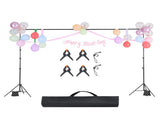 Backdrop Stand, 298 x 300 cm Adjustable Photo Backdrop Stand Kit, Portable Background Backdrop Stand V952-BJJ2KLJ1010FDZ6BMV0