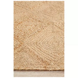 Natural Jute Rug 220 x 150cm for Living Room V178-69097
