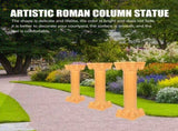 Golden Plastic Wedding Roman Pillar Decorative Column for Outdoor Party and Road Guide V1370-AZ4-14376