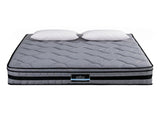 Giselle King 34cm Euro Top Pocket Spring Mattress with 2 Feather Down Pillows Set MAPI-TT34-DFD-WALL-K